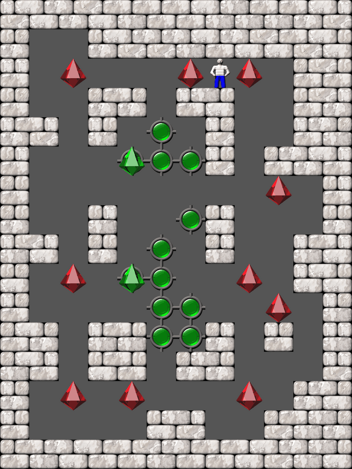 Sokoban More Bugs collections level 6